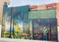La obra ‘Bosque’ de Daniel Martín se incorpora a la galería de arte urbano de Santa Marta