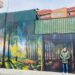La obra ‘Bosque’ de Daniel Martín se incorpora a la galería de arte urbano de Santa Marta