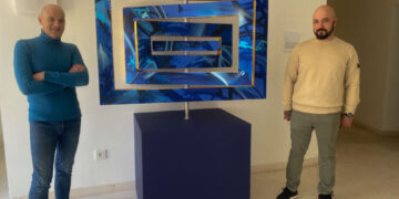 Santa Marta incorpora a su colección de arte la obra ‘Eje’ de Daniel Martín