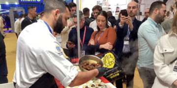 Los chefs de la Escuela de Hostelería de Santa Marta hacen brillar en Madrid Fusión los productos de la gastronomía salmantina