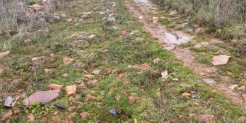 Los vecinos de Carrascal de Barregas denuncian el «lamentable estado» en el que se encuentran los caminos