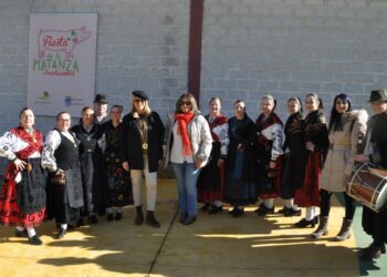 Jornada soleada para disfrutar de la matanza típica en Carrascal de Barregas