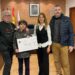 Castellanos entrega a la Fundación Mupol los 1.323 euros recaudados en los actos navideños para ayudar a los niños hospitalizados de Salamanca