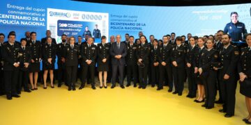 La ONCE dedica el cupón del sábado al 200 aniversario de la creación de la Policía Nacional