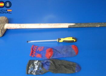 Pillado ‘infraganti’ robando en el interior de un bar