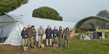 Los alumnos de la AFE de Horticultura y Jardinería de Santa Marta concluyen su formación con los trabajos de mejora del vivero municipal