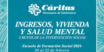 La Escuela de Formación Social de Cáritas analizará la realidad de la vivienda, los ingresos y la salud mental