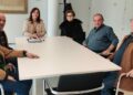 El Ayuntamiento recibe a la nueva junta directiva de la Asociación de Mayores