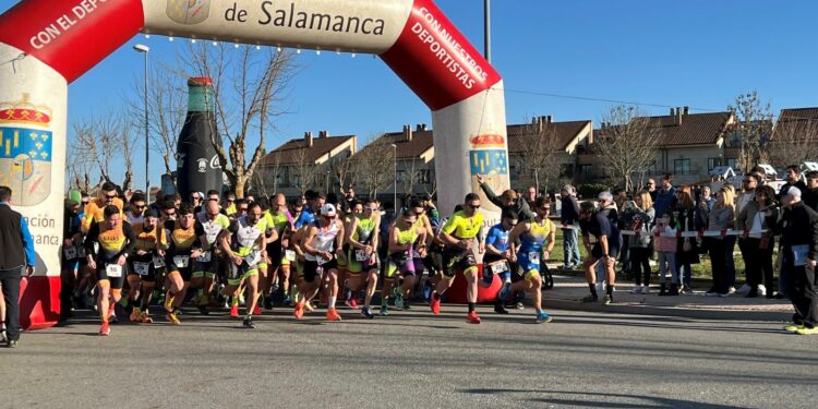 Alejandro Rodríguez y María Pierna se imponen en el IV Duatlón Cross de Villamayor