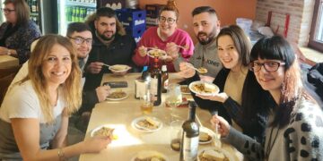 La degustación de chanfaina inicia el programa festivo de San Blas en Castellanos