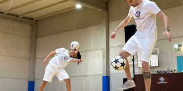 Los campeones de España y de Europa acercan el freestyle a Castellanos