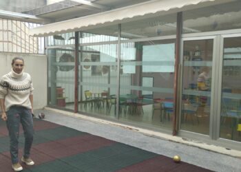 Santa Marta arregla la cubierta y las puertas de la Escuela Infantil Municipal