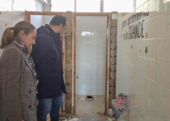 El Ayuntamiento acomete la reforma integral de los baños del colegio San Blas