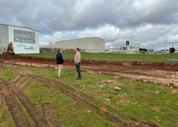 Carbajosa comienza la construcción del Punto Limpio del municipio en el polígono Montalvo III