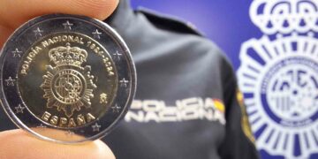 La Policía Nacional contará con una moneda de 2 euros para celebrar el 200 aniversario del cuerpo