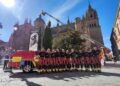 Cinco bomberos del Ayuntamiento de Salamanca participan en Coimbra en la carrera internacional de resistencia