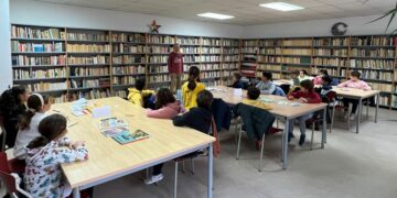 La Biblioteca Municipal Berta Pallares adentra a los escolares de Cabrerizos en el mundo de la poesía