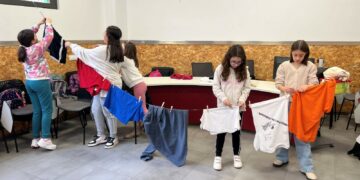 Los niños de Carbajosa defienden la igualdad a través de la corresponsabilidad de tareas en el hogar