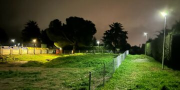 Carrascal ilumina la zona del Bosque de los Niños con 25 nuevas farolas