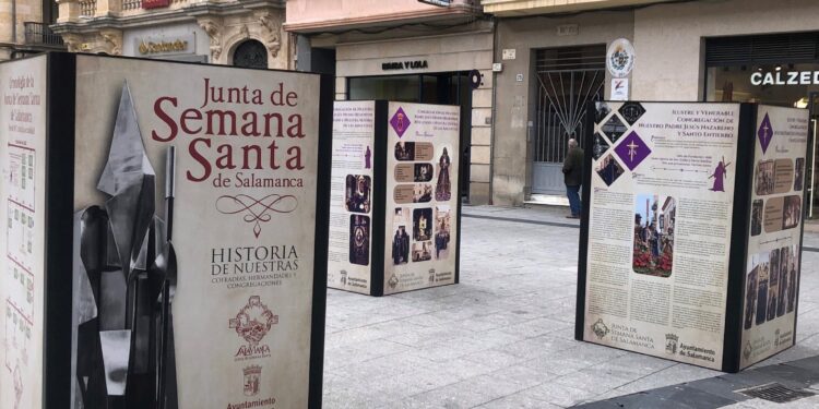 La expo ‘Historia de nuestras cofradías, hermandades y congregaciones’ acerca la Semana Santa a los salmantinos