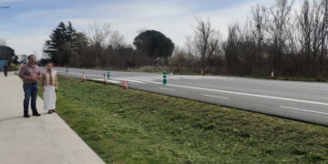 El Ayuntamiento renueva el pavimento de las zonas más transitadas de la Carretera Madrid