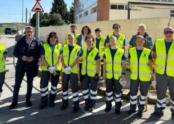 Diez desempleados de Villamayor comienzan su formación en albañilería durante un año