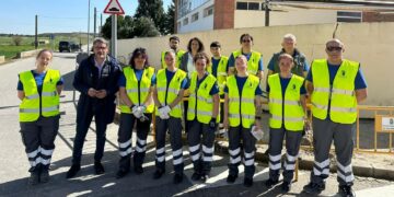 Diez desempleados de Villamayor comienzan su formación en albañilería durante un año