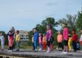 En torno a 300 escolares celebran con danzas urbanas en la Isla del Soto el Día de la Educación Física en la Calle