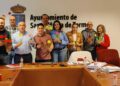 Santa Marta se apunta al tulipán y a la ola de solidaridad con los familiares y enfermos de parkinson