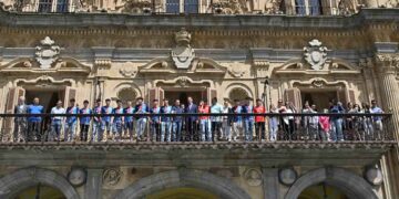 Reconocimiento y homenaje al juvenil del Unionistas de Fútbol Sala por el subcampeonato de la Copa de España