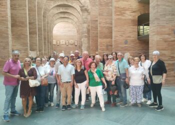 Los mayores de Santa Marta visitan Mérida para conocer los atractivos de la Ciudad Patrimonio de la Humanidad