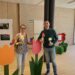 Carbajosa se suma a la celebración del Día Mundial del Parkinson con tulipanes de colores