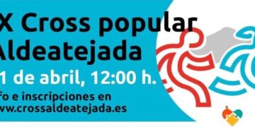 Aldeatejada celebrará el 21 de abril una jornada deportiva y solidaria con el IX Cross Popular