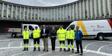 Santa Marta incorpora tres nuevos vehículos al parque móvil del Área de Mantenimiento y Servicios