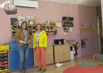 La sustitución del sistema de climatización completa las mejoras realizadas en las instalaciones de la Escuela Municipal Infantil
