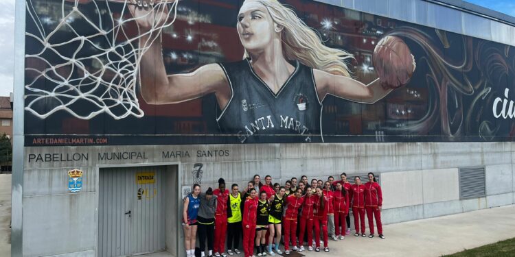 La selección de Castilla y León de baloncesto se concentra en Santa Marta para preparar el campeonato de España autonómico