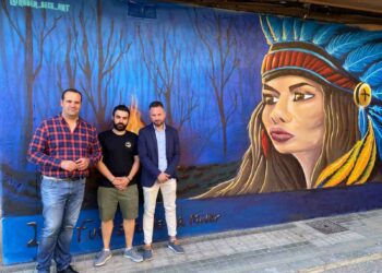 Santa Marta incorpora a su galería urbana la obra ‘La fuerza de la mujer’ del artista Rober Bece