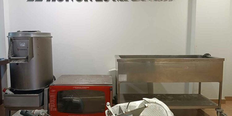 Detenido por robar maquinaria industrial valorada en 15.000 euros