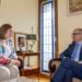La Diputación de Salamanca recibe a la nueva subdelegada del Gobierno en Salamanca