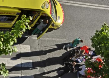 Fallece una mujer tras ser atropellada por un coche en la Avenida de Comuneros
