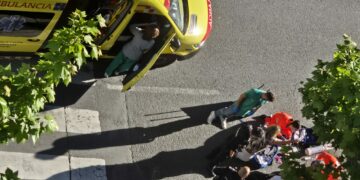 Fallece una mujer tras ser atropellada por un coche en la Avenida de Comuneros