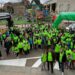 La marea verde contra el cáncer recorre los caminos de Castellanos
