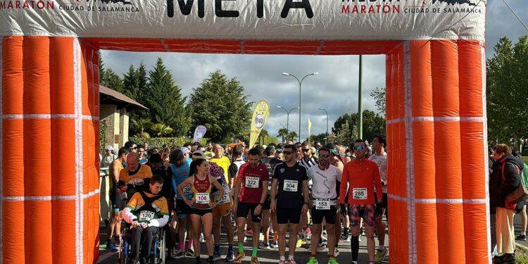 Jorge Nieto y Verónica Sánchez lideran los 10K de Gudino en una edición de récord con más de 600 participantes