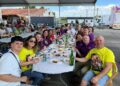 La parrillada de las peñas reúne a más de 1.700 comensales en Villamayor