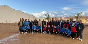 Villares estrena las nuevas pistas de petanca municipales