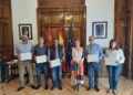 Dos radioaficionados de Carbajosa y uno de Cabrerizos, distinguidos por su compromiso con la Red Nacional de Radio de Emergencia