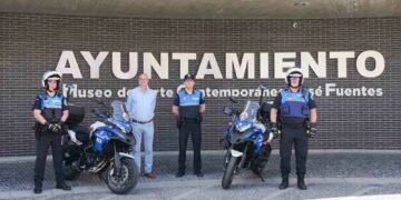El Ayuntamiento completa el parque móvil de la Policía Local con dos nuevas motos