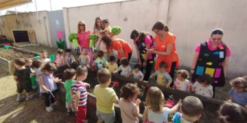 Santa Marta conciencia a los escolares más pequeños sobre el respeto y el cuidado del medio ambiente con ‘Sembrando Futuro’