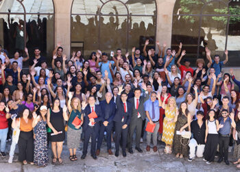 La Universidad recibe a 80 alumnos brasileños para aumentar su formación en la lengua y cultura española