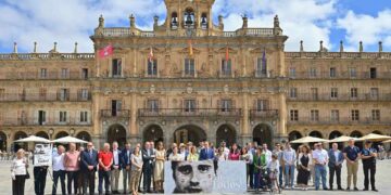 Salamanca se posiciona en la defensa de las víctimas del terrorismo en el 27 aniversario del asesinato de Miguel Ángel Blanco